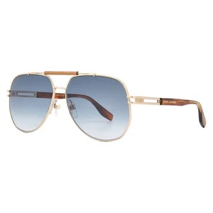 Gafas de sol Marc Jacobs azul sombreado piloto para hombre MARC 673/S 0HR3/08 61 - Imagen 1 de 4