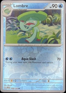Lombre 036/159 Reverse Holo Journey Together Pokemon TCG NM - Picture 1 of 1