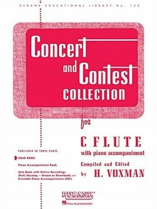 Concert And Contest Collection, C Flute - Solo Part, Solo Part - Image 1 of 1