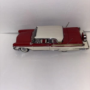 Danbury Mint 1957 Mercury Turnpike Cruiser, 1:24 w/ Continental Kit, Red/Ivory - Picture 1 of 14