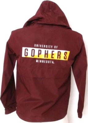 NUEVA Chaqueta con Capucha University of Minnesota Golden Gophers LS Cremallera Completa Juvenil M 7-8 Foto 1 de 4
