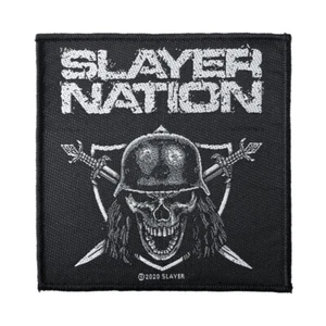 SLAYER - SLAYER NATION --- Official Woven Patch - Picture 1 of 2