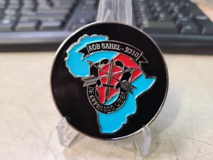 Alpha Company 2/20 SFG AOB SAHEl 2210 De Oppresso Liber Challenge Coin - Picture 1 of 10
