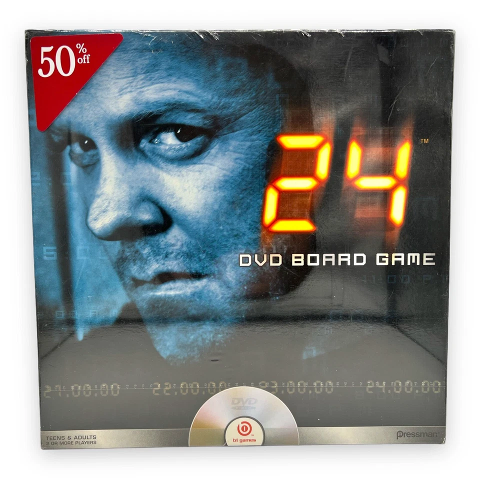 2006 Pressman 20th Century Fox 24 DVD Board Game