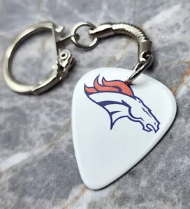 Llavero púas para guitarra de los Denver Broncos de la NFL - Imagen 1 de 2