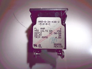 Interruptor Carling MA2-B-34-430-3-A12-B-C Serie M Disyuntor -Excelente Estado. - Imagen 1 de 4