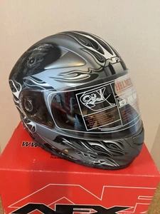 AFX FX-90 REAPER FROST FULL FACE MOTORCYCLE HELMET SIZE SMALL #H67 - Picture 1 of 8