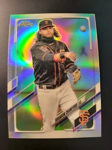 Tarjeta refractor Brandon Crawford 2021 Topps cromada #65 - Imagen 1 de 2