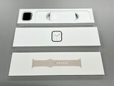 Apple Watch Series 7 GPS 41mm Starlight Case w/ Starlight Sport Band MKMY3LL/A