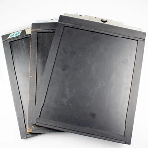 Lot of 3 8x10" Wood-Frame Film Holders Ansco/Agfa Ansco/Hoffman - As-Is (Read) - Picture 1 of 10