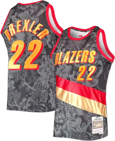 Mitchell & Ness Portland Trail Blazers Clyde Drexler Swingman Jersey Size Small Cover
