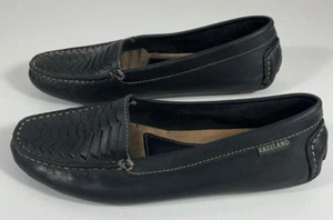 Eastland Debora schwarze gewebte Damen-Slipper Halbschuhe Größe 7 - Bild 1 von 8