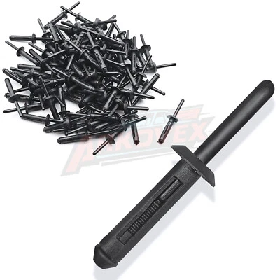 100PCS Fender Bumper For Dodge Challenger Rivets Fastener Push Retainer Clips - Изображение 1 из 4