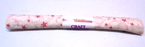Pink Star Cloud Cotton Fabric Remnant 18" x 22.5" Sewing Crafts - Picture 1 of 4