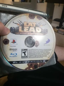 Eat Lead: The Return of Matt Hazard (Sony PlayStation 3, 2009)game only - Picture 1 of 1