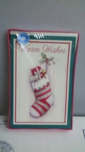CAJA DE 10 TARJETAS NAVIDAD TRADICIONALES CON SOBRES UN DISEÑO NUEVO STOCK ANTIGUO G-1A - Imagen 1 de 1