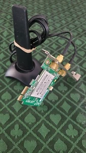 HP 466808-001 WiFi 802.11 WLan PCIe Card w/antenia WN7600R PPQ-WN7600R-MVA - Picture 1 of 2