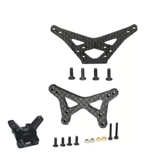 KYX Losi 1/16 Mini Buggy Front Rear Carbon Fiber Shock Tower Mount  - Picture 1 of 10