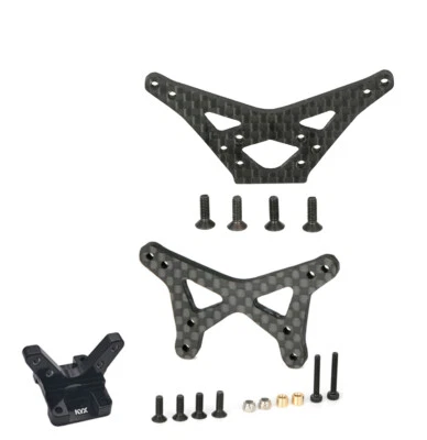 KYX Losi 1/16 Mini Buggy Front Rear Carbon Fiber Shock Tower Mount  - Image 1 of 4