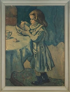 Print After Pablo Picasso's 'Le gourmet', 1901 - Picture 1 of 7