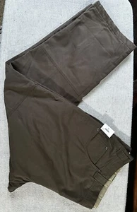 Cabelas Hombres Senderista Forrado Algodón Pantalones 46x30 5 Bolsillos Elastizados Marrón Nuevo Con Etiquetas - Imagen 1 de 16