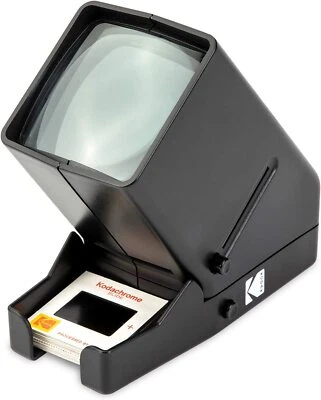 KODAK 35mm Slide & Film Viewer, Battery Operation, 3X Magnification, LED Light - Image 1 of 4