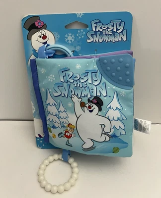 Frosty the Snowman 2024 NEW Teether Soft Book Kids Preferred Crinkle Sound Toy - Image 1 of 4