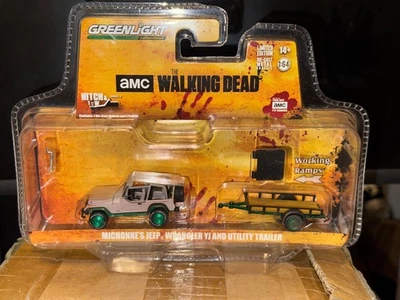 Enganche y remolque Greenlight THE WALKING DEAD MICHONNE’S JEEP Wrangler YJ CHASE Foto 1 de 4