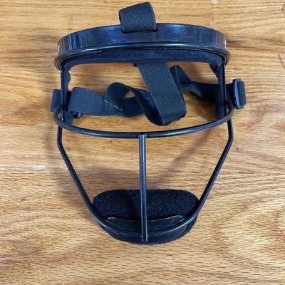 RIP-IT Defense Pro Softball Fielder's Mask  Black Size Adult Adjustable - Image 1 of 4