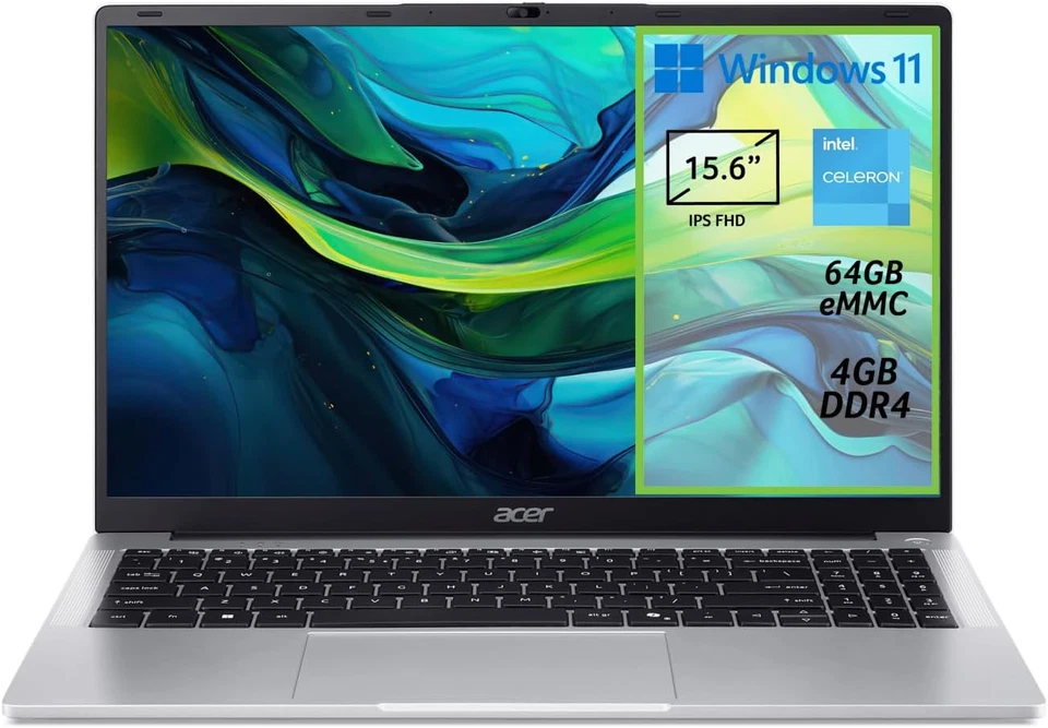 Acer Aspire Lite AL15-32P-C9QZ PC Portatile Notebook Processore Intel Celeron