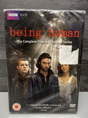 BBC Being Human Complete First and Second Series 5 DISC DVD SET BRAND NEW - Image 1 of 4
