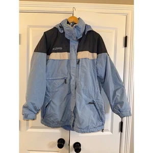 Columbia Sportswear Mujer 3 en 1 XL Azul Capucha Aislante Invierno Chaqueta Abrigo - Imagen 1 de 7