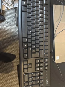 Logitech USB Wired Keyboard - Sleek and Comfortable - Picture 1 of 4