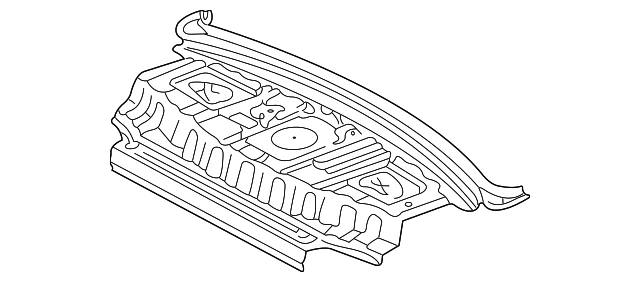 Bandeja de paquete original Toyota 64101-AC021 Foto 1 de 2