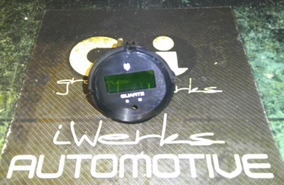 Conjunto de reloj digital tablero Toyota Celica A40 OEM 80-81 - moldura de placa frontal Foto 1 de 4