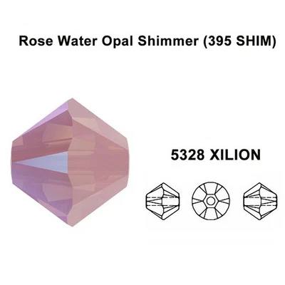 Cuentas bicónicas de cristal Swarovski 5328 XILION paquete de fábrica al por mayor * AB / SHIMMER Foto 1 de 4