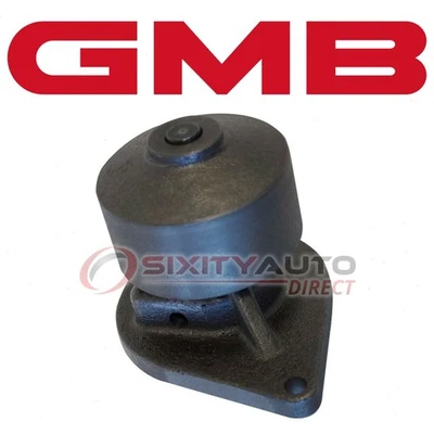 GMB Water Pump for 1989-1993 Dodge D350 5.9L L6 - Coolant Antifreeze Engine uy Foto 1 de 4