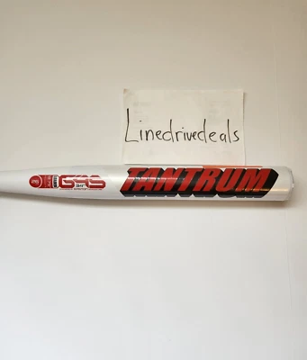 NEW 2024 Easton WHITE Tantrum 1-Piece Loaded 26oz. ESU4SIST1L USSSA Softball Bat - Image 1 of 4
