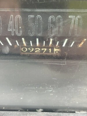 1964-66 Chevy Truck Dash Gauge Cluster Speedometer C10 C20 Bezel GM Chevrolet OE - Image 1 of 4