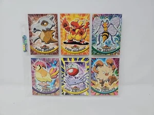 Pokemon 1999 Topps TV Animation Edition - 6 pcs Lot - Trading Cards - Picture 1 of 2