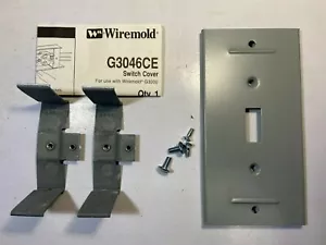 Wiremold Legrand Schalterabdeckung für 3000-Serie Rennbahn grau G3046CE NEU VERSIEGELT - Bild 1 von 8