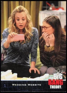 2013 Cryptozoic The Big Bang Theory Staffel 5 #59 Hochzeitswebsite - Bild 1 von 2