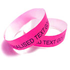20 Personalised Paper Safety Wristbands Emergency Contact Childrens ID Bracelet
