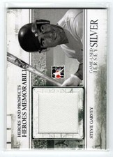 2011 ITG Heroes Prospects Jerseys Silver #16 Steve Garvey *#/160 (ref 201843)