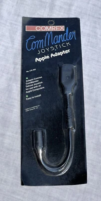 COMREX CR-452 ComMander Joystick    Apple II IIe II Plus Adapter - Image 1 of 4