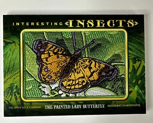 2022 UD Goodwin Champions Interesting Insects Patch Painted Lady Butterfly IP-22 - Picture 1 of 12