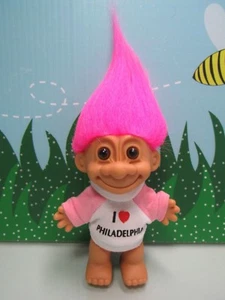 I LOVE PHILADELPHIA - 5" Muñeca Russ Troll - NUEVO STOCK DE TIENDA - Imagen 1 de 7