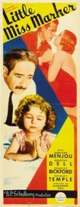 LITTLE MISS MARKER MOVIE POSTER Shirley Temple VINTAGE - Picture 1 of 1