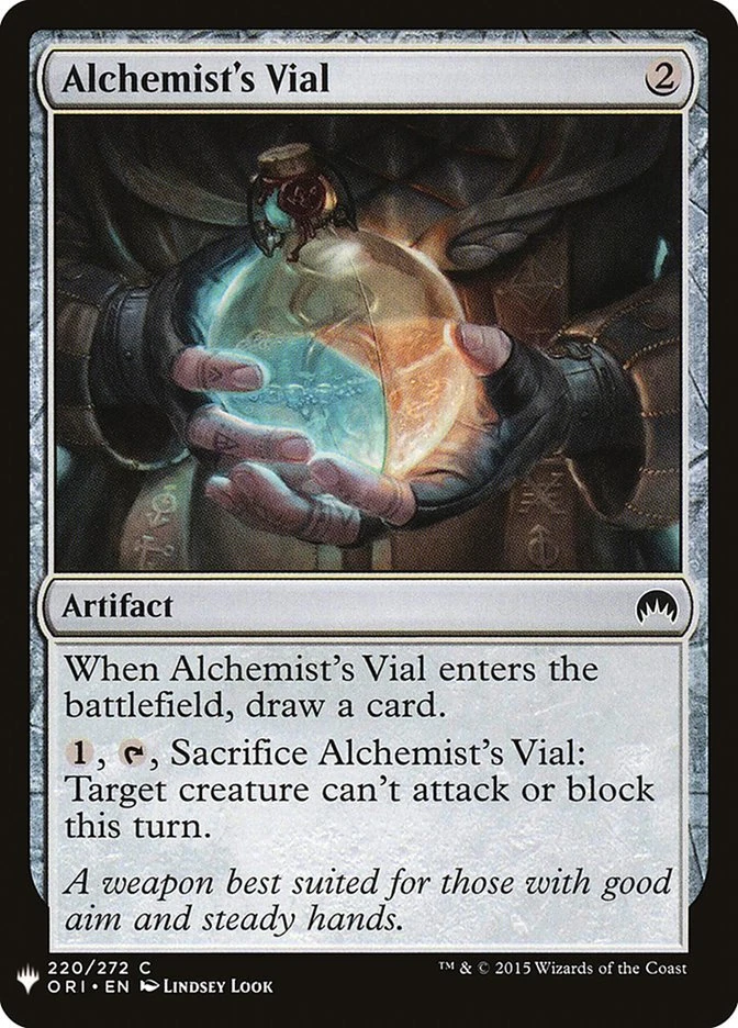 Alchemist's Vial ~ Near Mint Mystery Booster MTG Magic UltimateMTG Artifact Card - Image 1 of 1