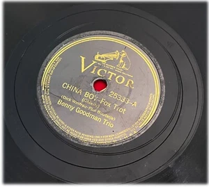 Benny Goodman Trio - China Boy & Oh Lady Be Good - Victor 25333 c1940 - Imagen 1 de 4
